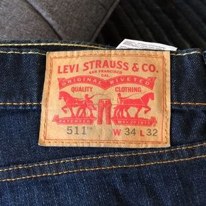 Levi’s 511 dark denim pants